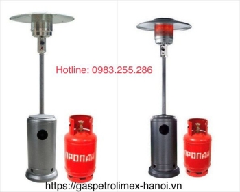 Cây đèn sưởi ngoài trời dùng gas Flugel Chính Hãng